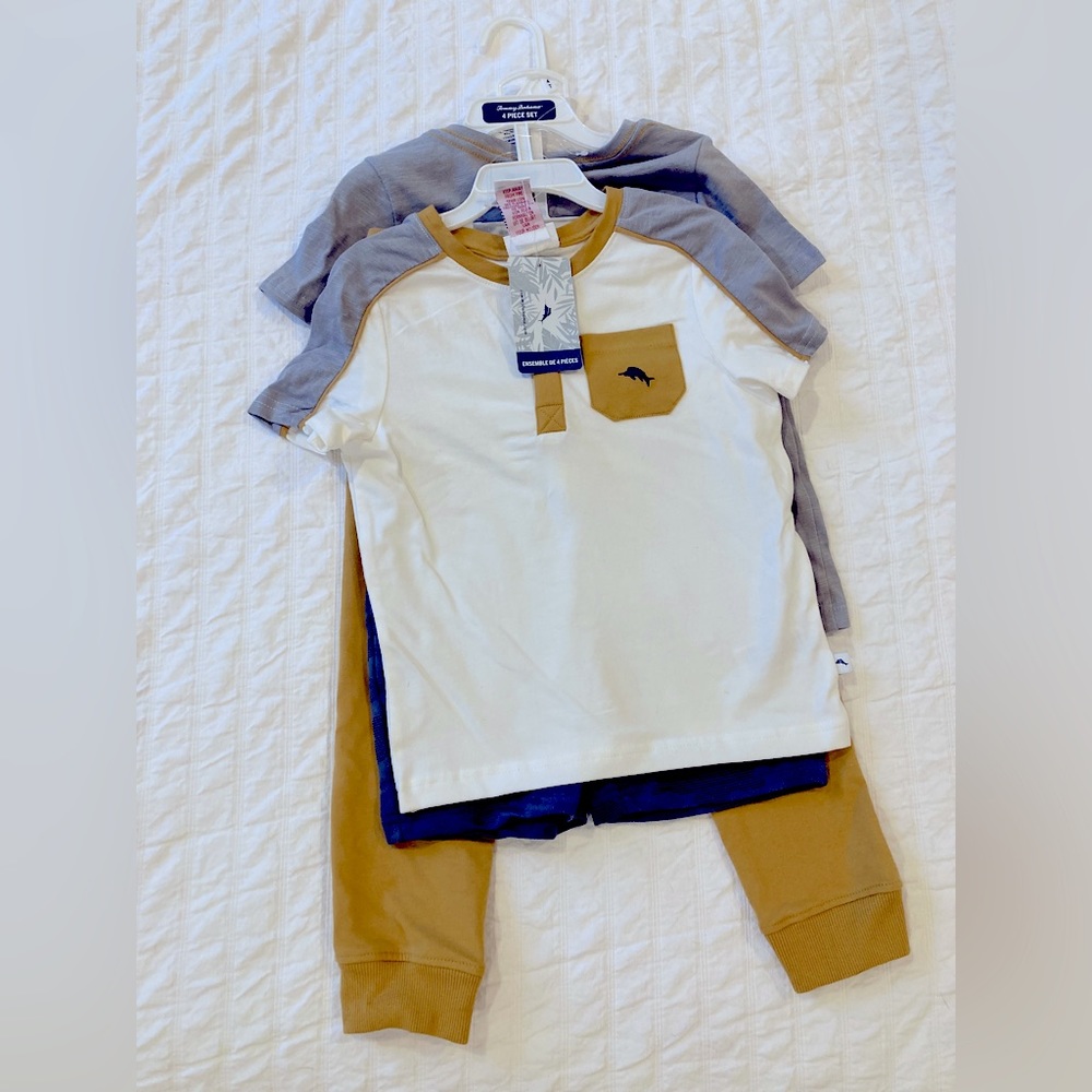 Tommy Bahama Boys 4T, 4 matching sets